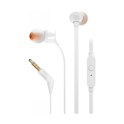 ECOUTEURS JBL T110 BLANC