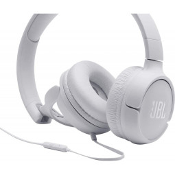 Casque filaire JBL T500 BLANC