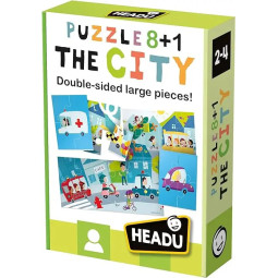 Puzzle 8+1 City IT20508