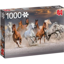 Puzzle 1000pcs - Cheveaux...