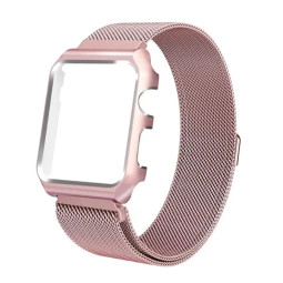 CEINTURE COLMI MAILLE ROSE