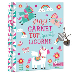 MON CARNET TOP SECRET LICORNE