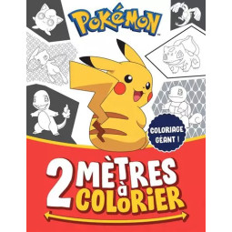 POKEMON - 2 METRES A COLORIER