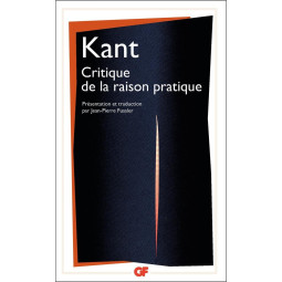 CRITIQUE DE LA RAISON PRATIQUE