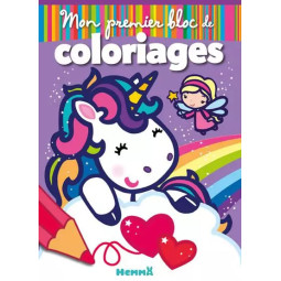 MON PREMIER BLOC DE COLORIAGES