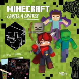 CARTES   GRATTER MINECRAFT