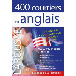 400 COURRIERS EN ANGLAIS