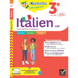 ITALIEN 3E - LV2 (A2, A2+)
