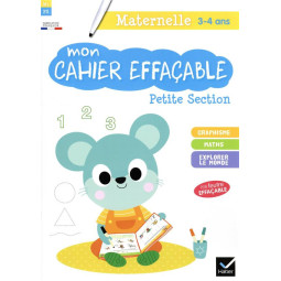 MON CAHIER EFFACABLE PETITE...