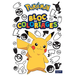 POKEMON - BLOC DE COLORIAGES