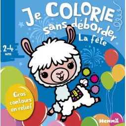 JE COLORIE SANS DEBORDER...