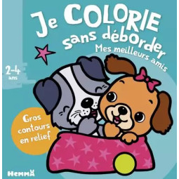 JE COLORIE SANS DEBORDER...