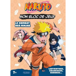 BLOC DE JEUX NARUTO - LE...