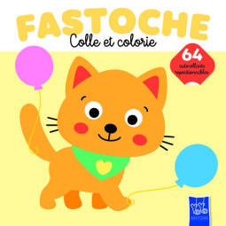 Colle et colorie - Le Chat