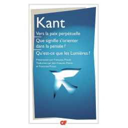 Vers la paix perpétuelle...