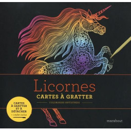 Licornes  cartes à gratter