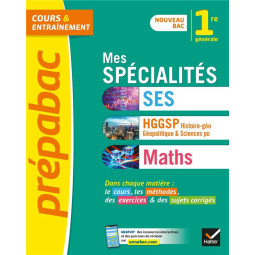 MES SPECIALITES MATHS, SES,...