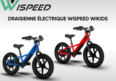 Wispeed WIKIDS : la draisienne électrique qui initie les enfants à la mobilité de demain image