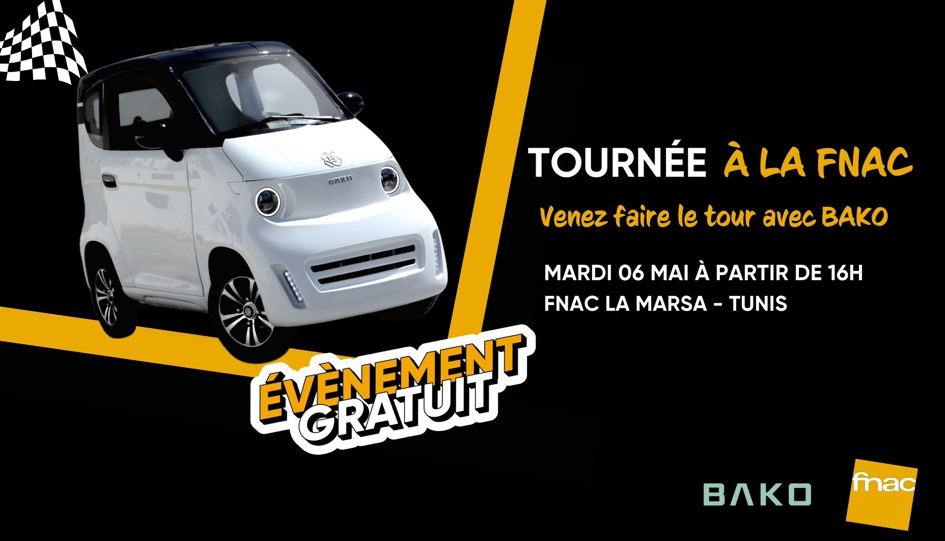 Tournée Bako avec Fnac Tunisie